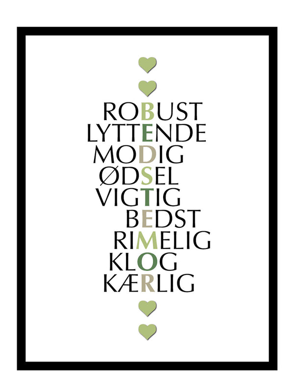 Bedstemor citat plakat citat