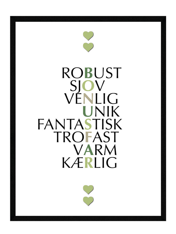 Bonusfar citat plakat citat