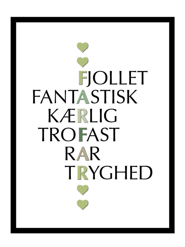 Farfar citater plakat citat