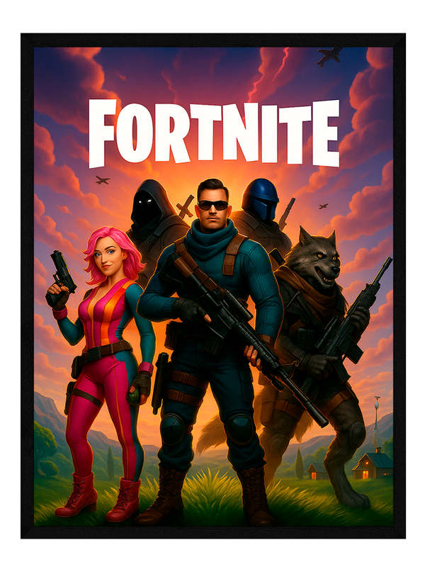 Fortnite plakat 1 citat