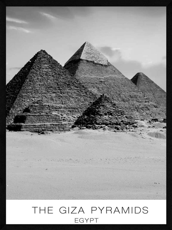 Giza pyramiderne - Plakat byer