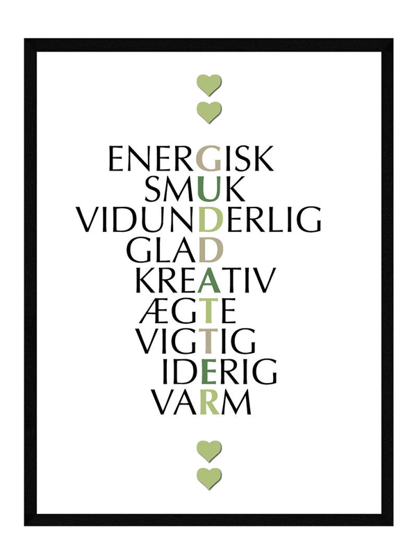 Guddatter citat plakat citat