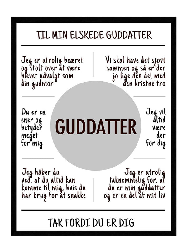Guddatter plakat citat