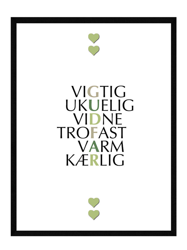 Gudfar citat plakat citat
