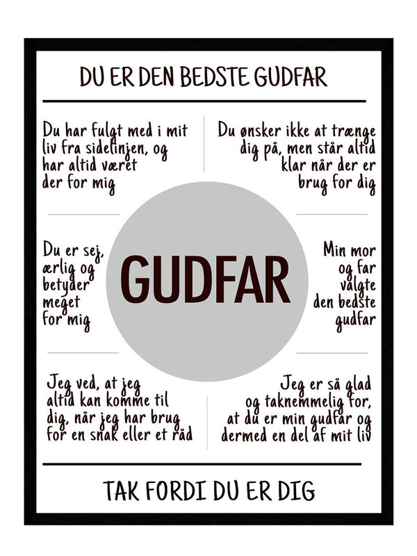 Gudfar plakat citat