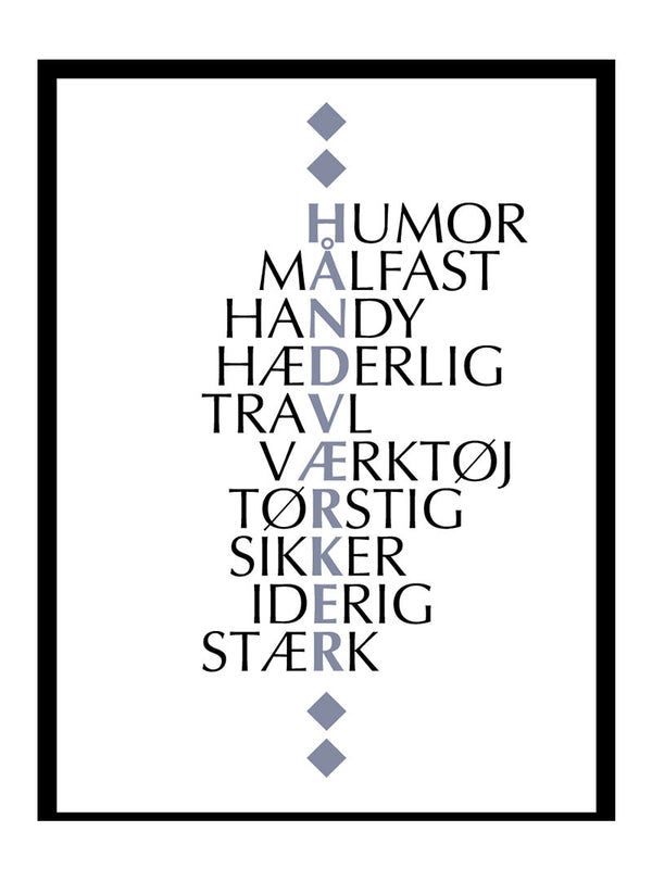 Håndværker citat plakat citat