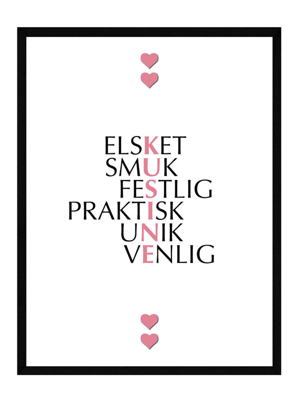 Kusine citat plakat citat