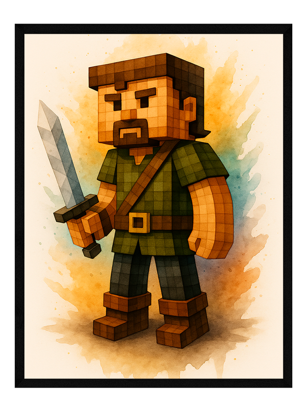 Minecraft plakat 7 citat