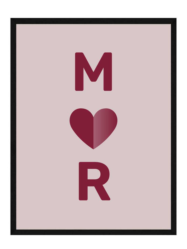 Mor hjerte plakat citat