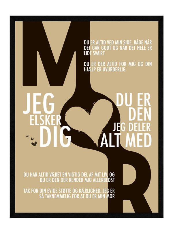 Mor plakat - Personlig plakat citat