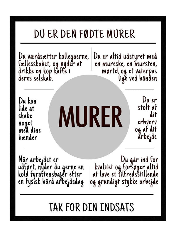 Murer plakat