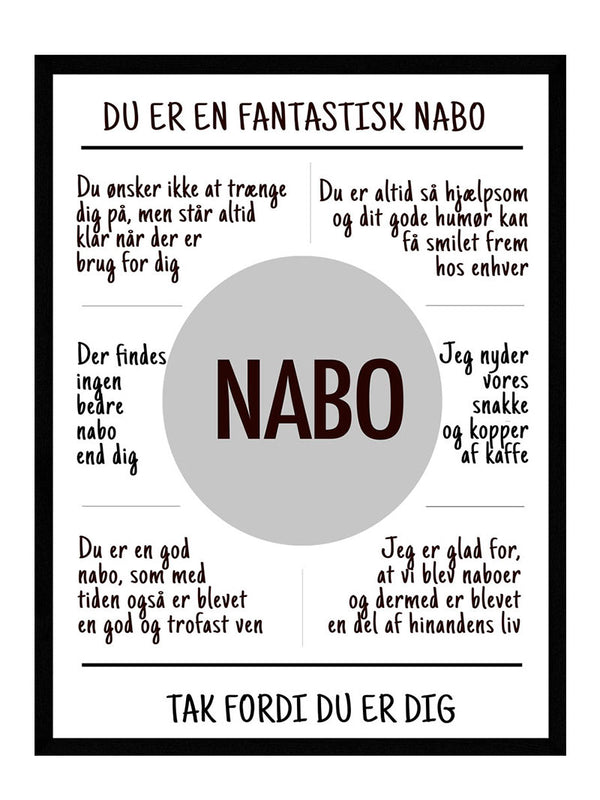 Nabo plakat citat