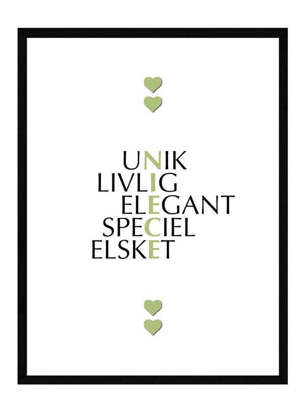 Niece plakat citat