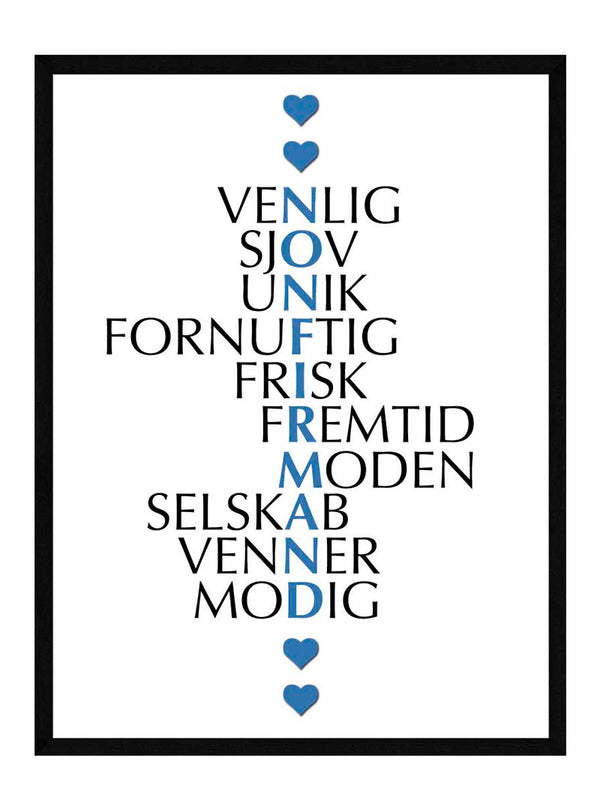Nonfirmand citat plakat citat