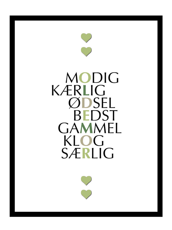 Oldemor citat plakat citat