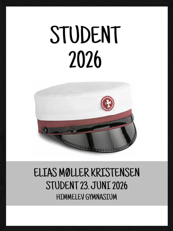Personlig student plakat citat