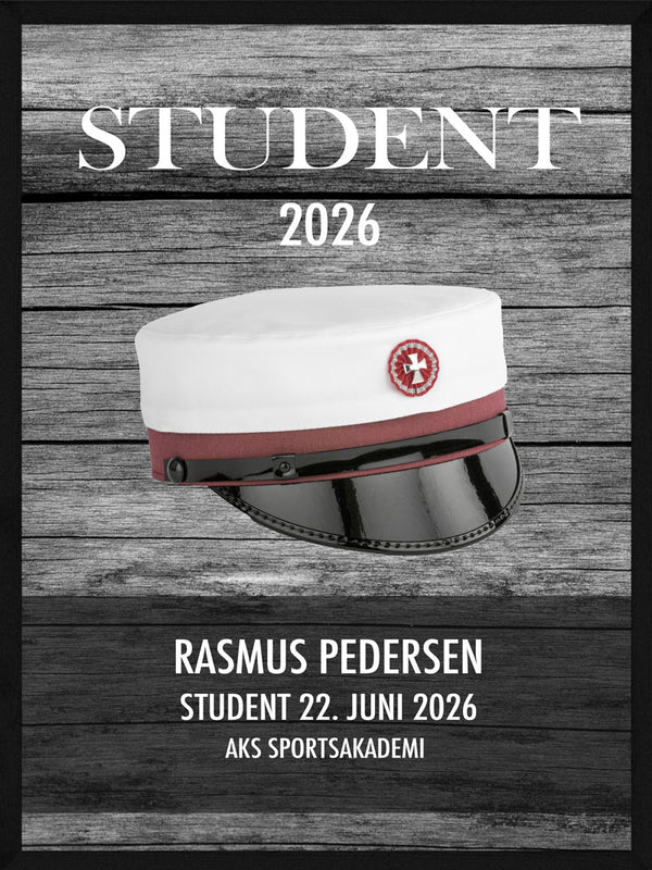 Personlig studenter plakat