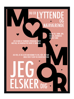 Mormor plakat - Personlig plakat