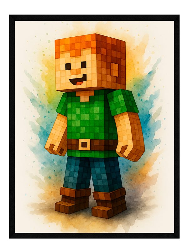 Minecraft plakat 11