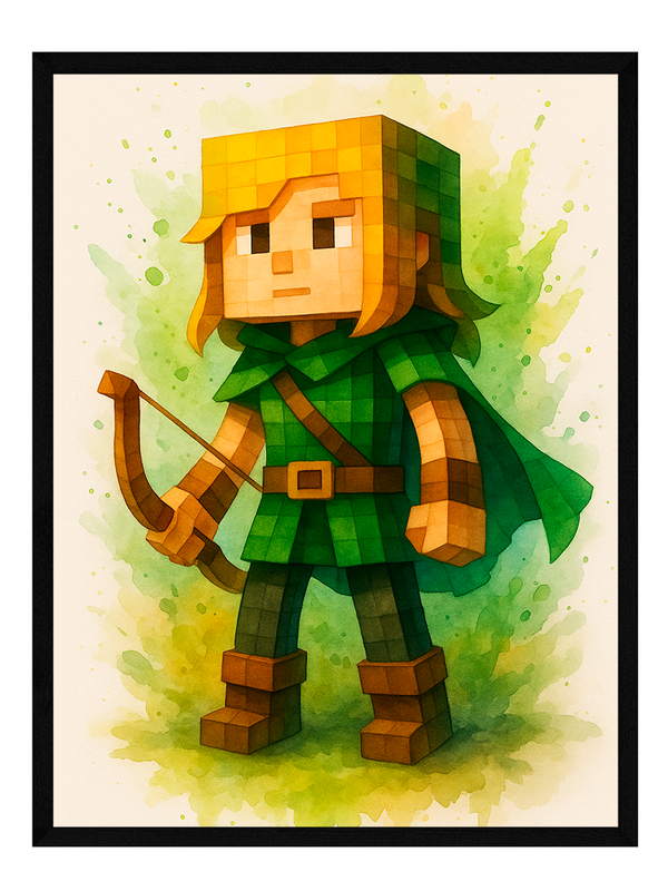 Minecraft plakat 2