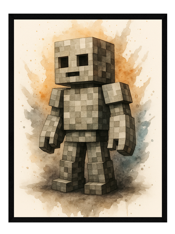 Minecraft plakat 4