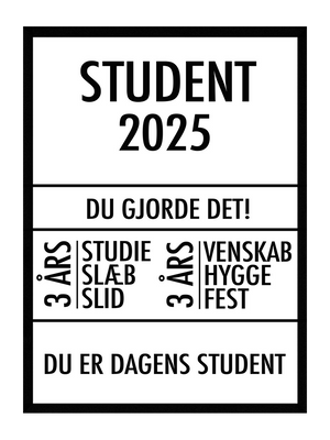 Student plakat