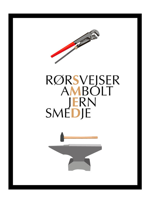 Smed citat plakat citat