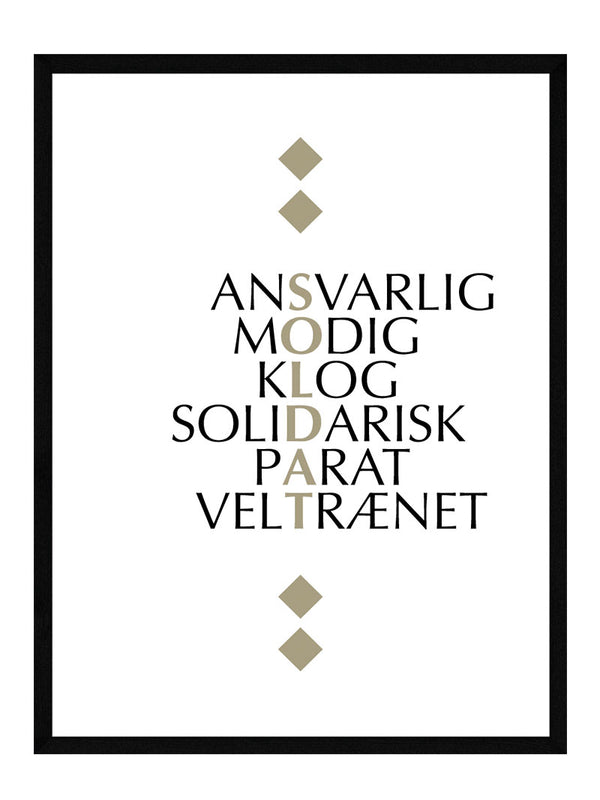 Soldat citat plakat citat