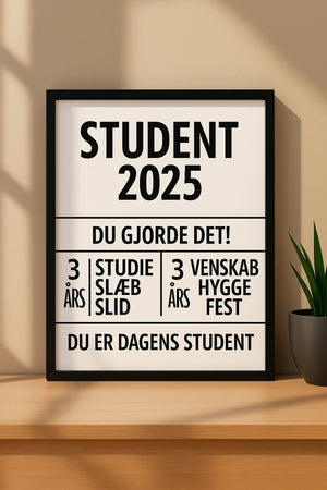 Student plakat