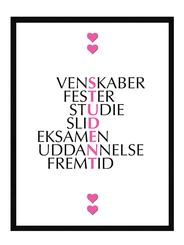 Studenter citat plakat citat