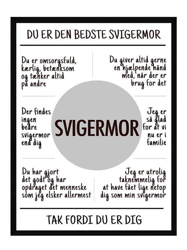 Svigermor plakat citat
