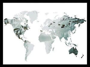 Verdenskort plakat verdenskort