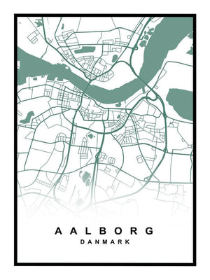 Aalborg plakat kort