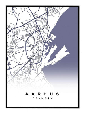 Århus plakat kort