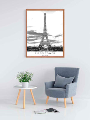 Eiffeltårnet i Paris - plakat byer