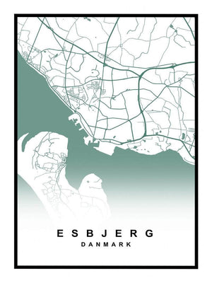 Esbjerg plakat kort