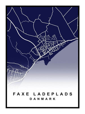 Faxe ladeplads plakat kort