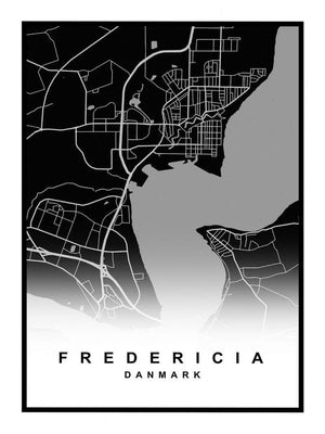 Fredericia plakat kort