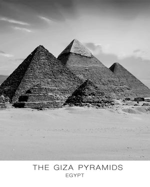 Giza pyramiderne - Plakat byer