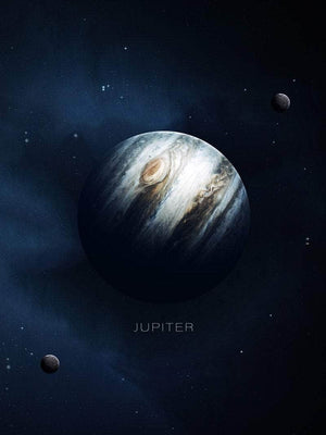 Jupiter plakat natur