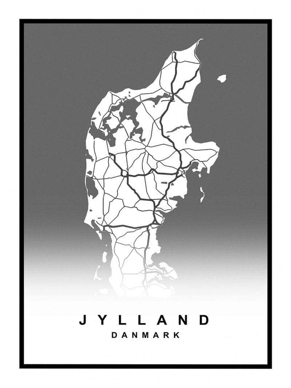 → Jylland plakat. Køb by plakater fra 29 kr!