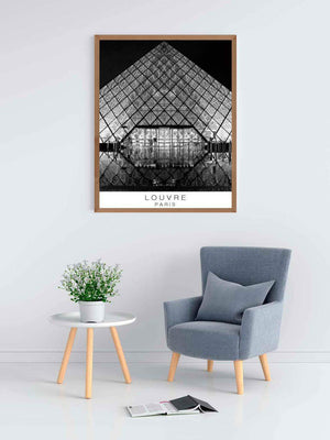 Louvre - Plakat byer