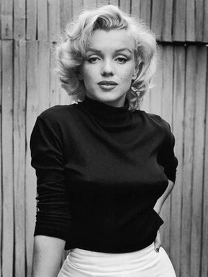 Marilyn Monroe close-up - plakat personer
