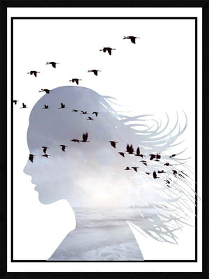 Mindfullness - Plakat abstrakt