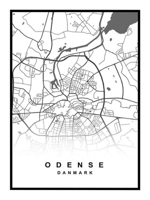 Odense plakat kort