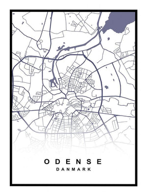 Odense plakat kort