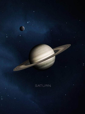 Saturn plakat natur