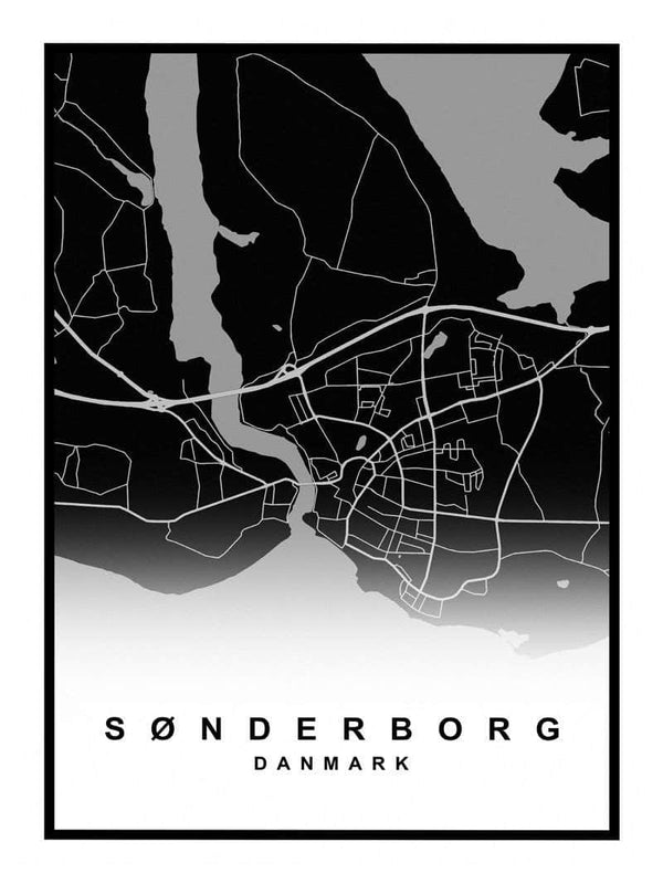 Sønderborg plakat kort