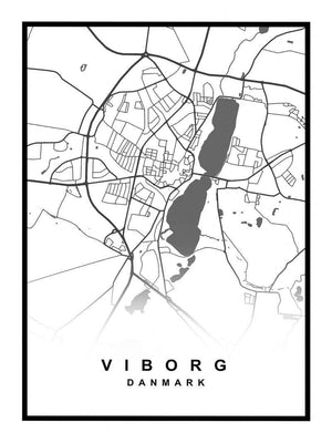 Viborg plakat kort